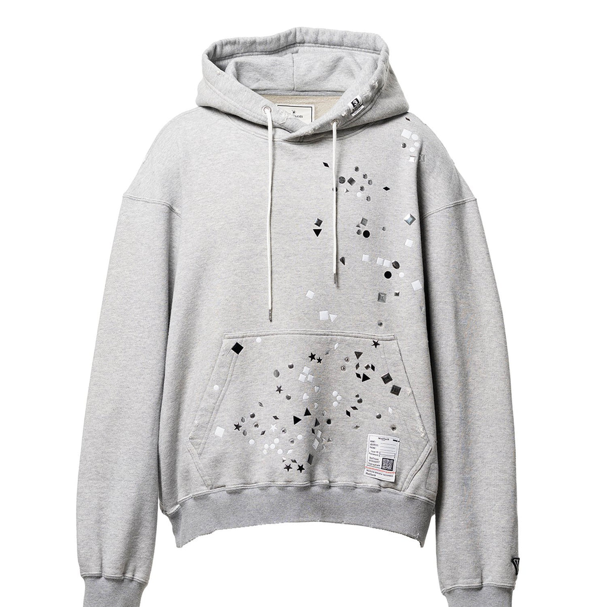 Maison Mihara Yasuhiro Embellished Hoodie - Gray – Totem Brand Co