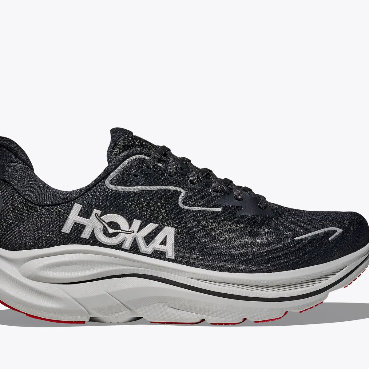Hoka Men's Clifton 10 - Black / Silver – Totem Brand Co.