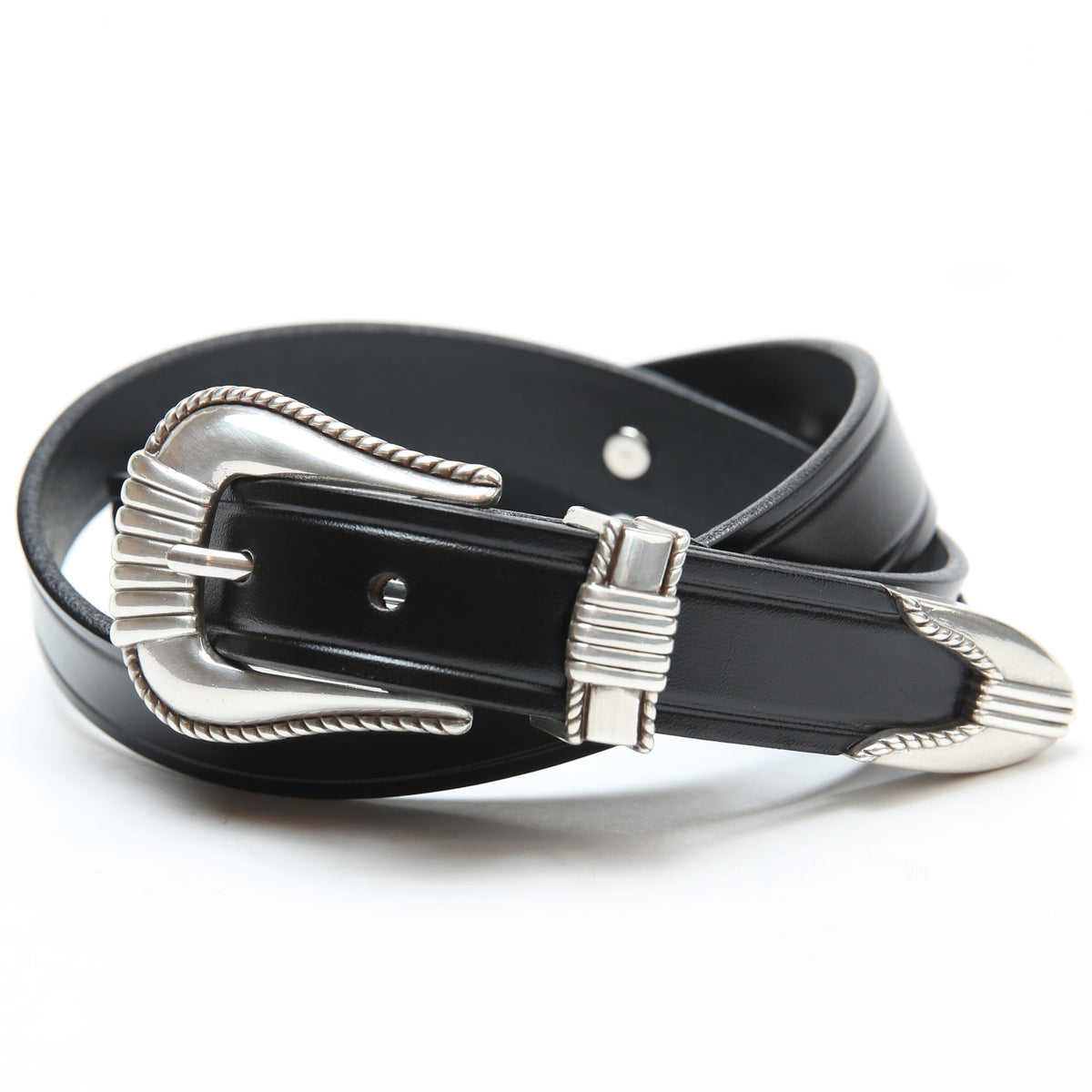 Tory Leather Silver Snaffle Bit Belt – Totem Brand Co