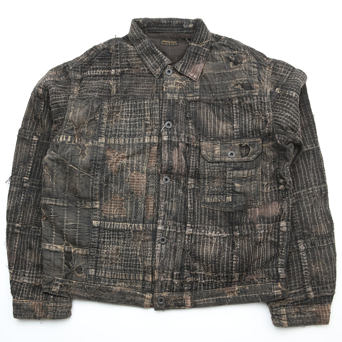 Kapital BLACK-TEA-CORE BORO SPRING 1st JKT Black (K2313LJ184