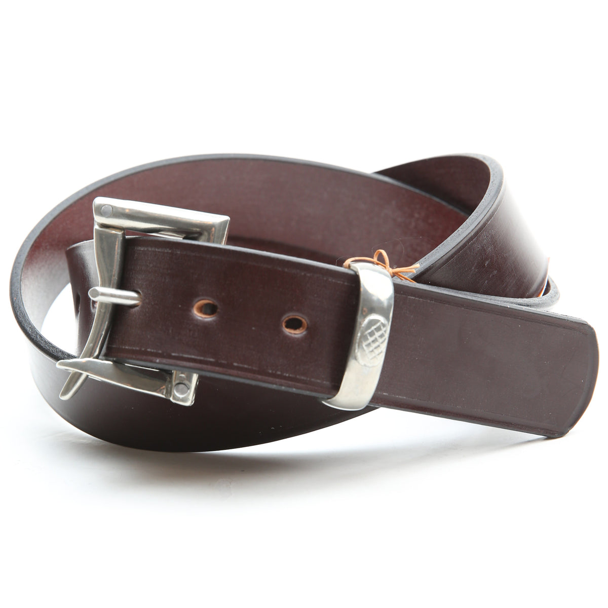 FIBEL Made in Italy Woven Leather Belt w Heavy Metal Buckle Leather belt Fendi Brown size 90 cm in Leather - 55886903 main image 4
