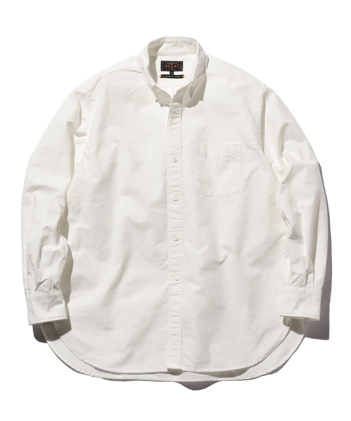 A*n様 BEAMS PLUS B.D. Oxford 白シャツ Mサイズ 未使 Beams Plus B.D. Classic-fit American Oxford - White – Totem Brand Co.