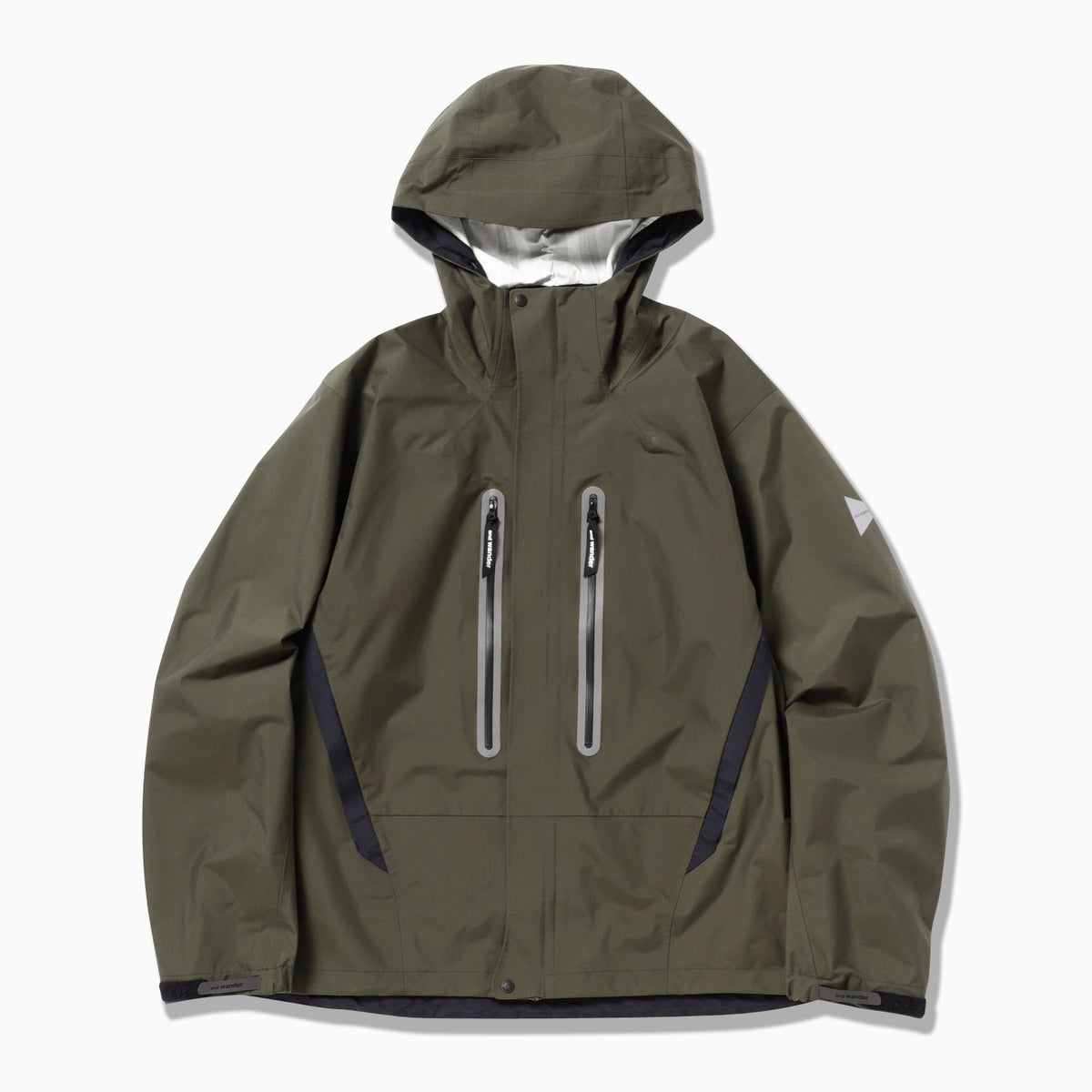And Wander 2.5L Hiker Rain Jacket - Dark Khaki – Totem Brand Co