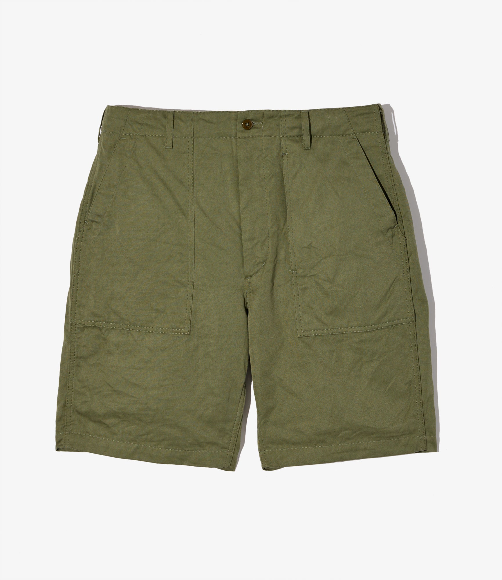 パンツ Engineered Garments 25SS Fatigue Short Engineered Garments Fatigue Short - Olive CL Heavy Twill – Totem