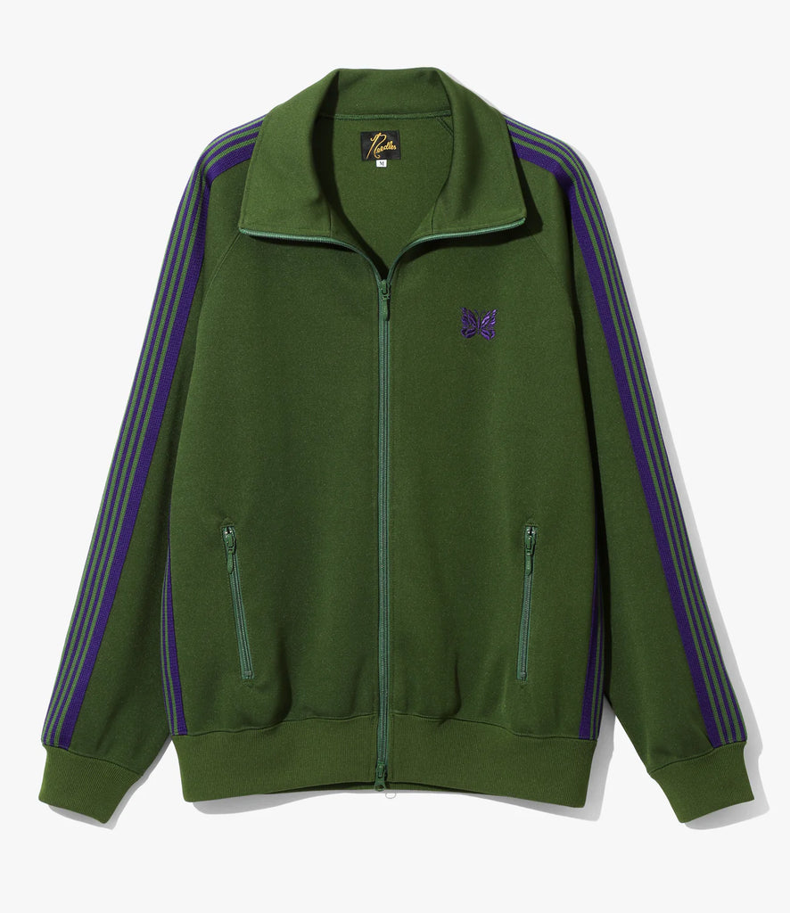 Needles - Track Jacket - Poly Smooth - Ivy - Totem Brand Co.