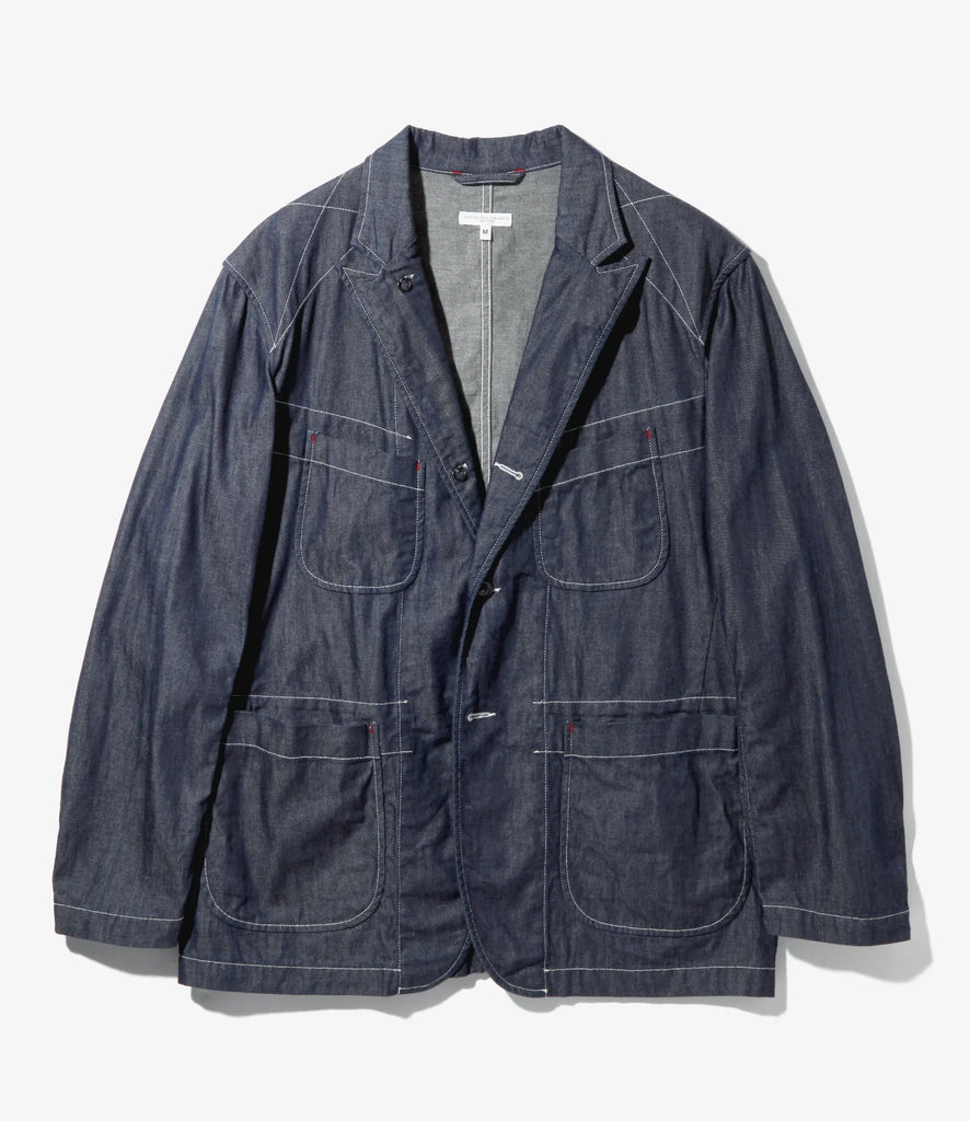 Engineered Garments Bedford Jacket - Indigo 8oz Cone Denim – Totem Brand Co.