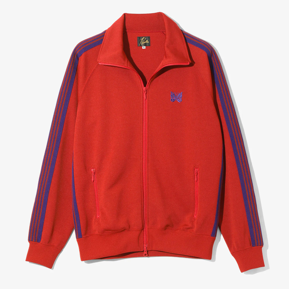 トップス needles TRACK JACKET POLY SMOOTH RED L Needles Track Jacket Poly Smooth - Red – Totem Brand Co.