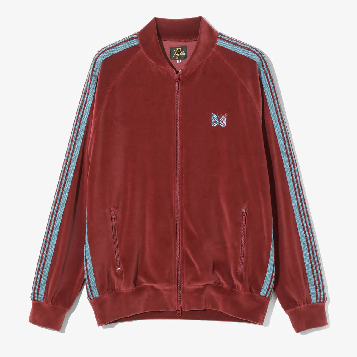 ジャケット・アウター Needles RIB COLLAR TRACK JACKET Needles - Rib Collar Track Jacket - Black – Xhibition