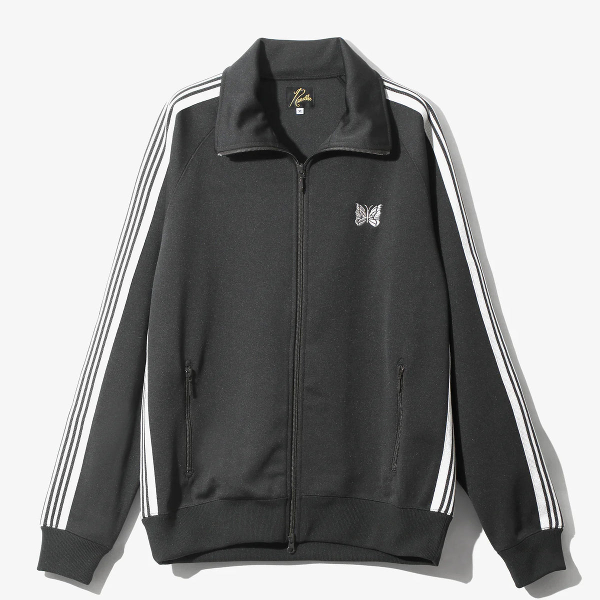 Needles Track Jacket Poly Smooth - Charcoal – Totem Brand Co.