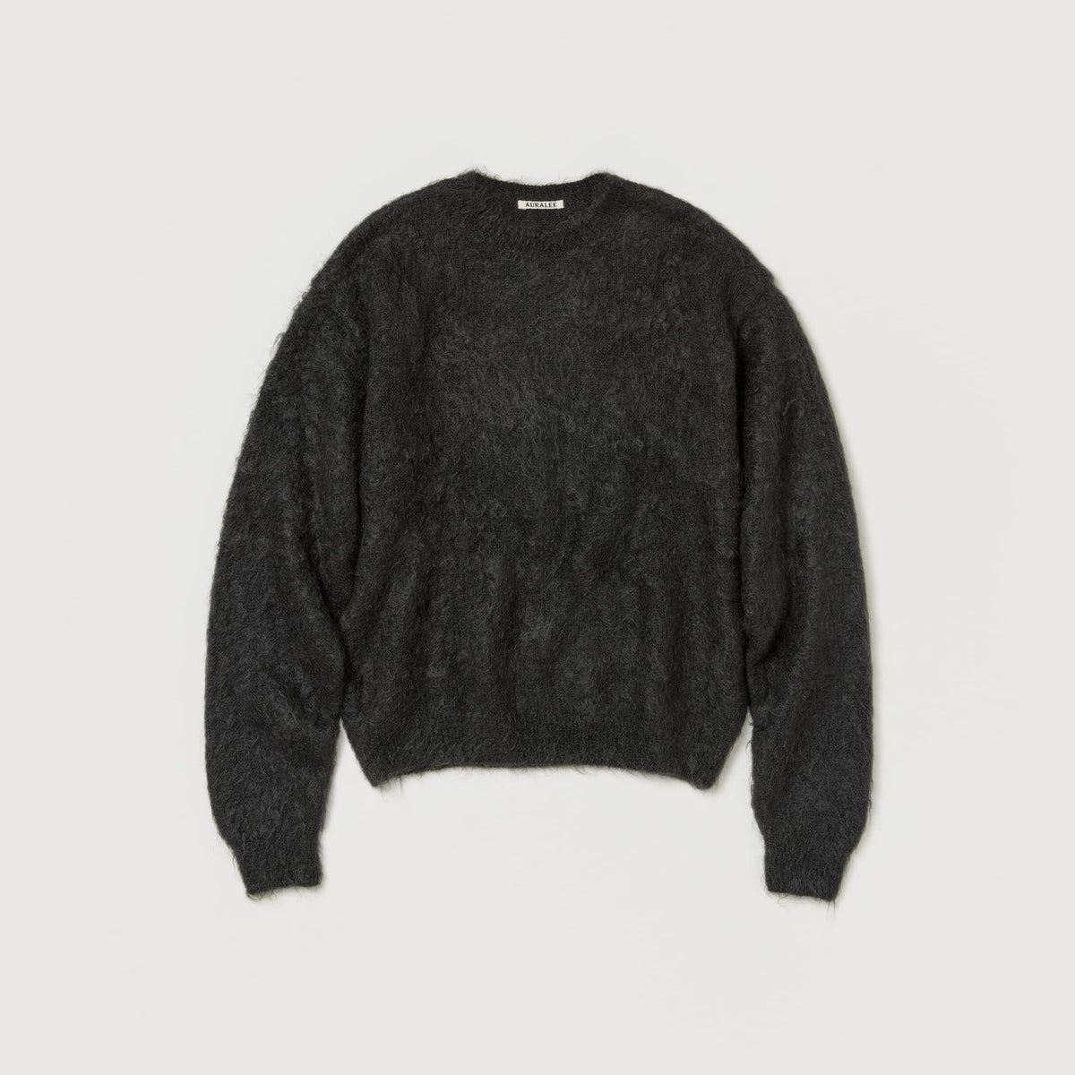 Auralee Brushed Super Kid Mohair Knit P/O - Ink Black – Totem 