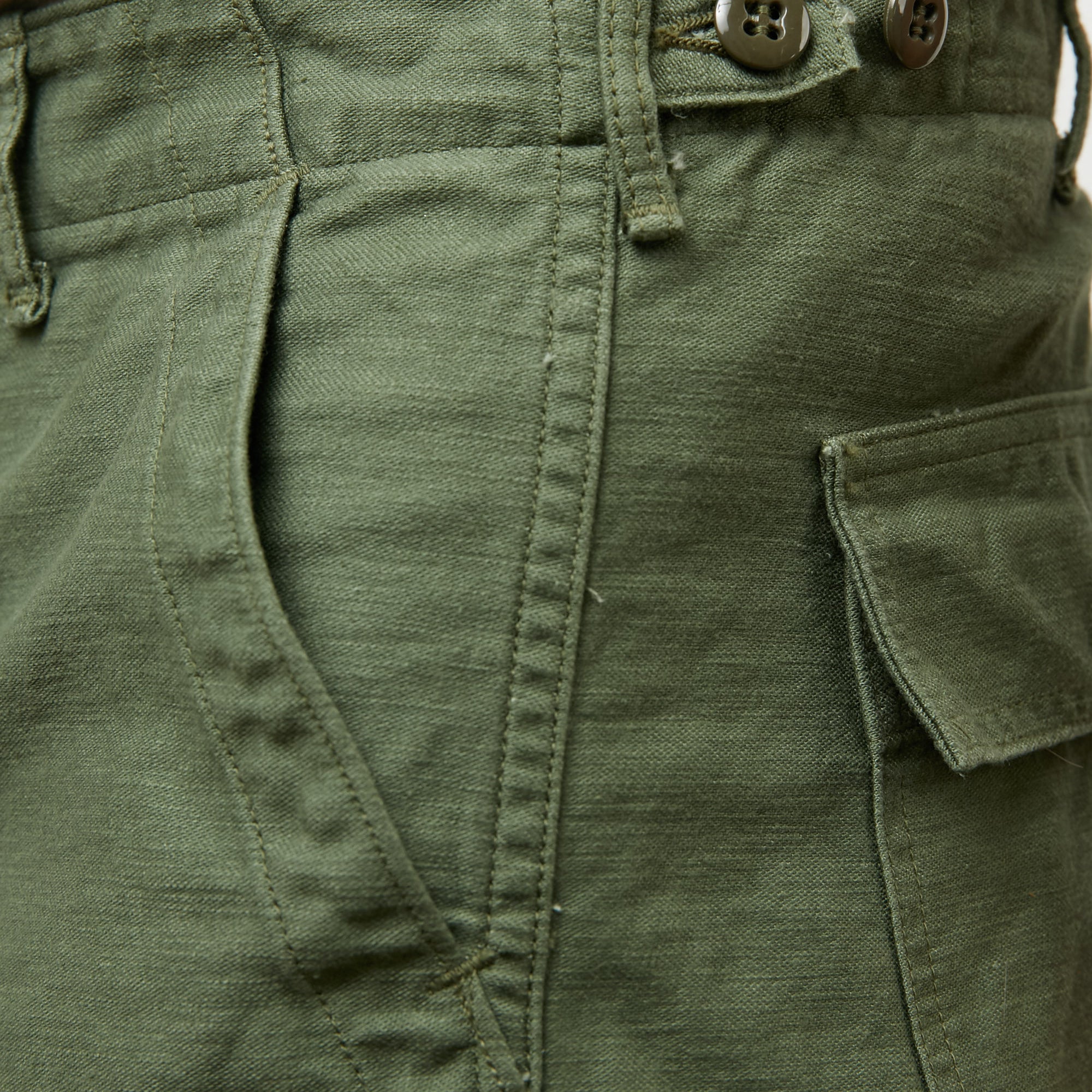 OrSlow Slim Fit Fatigue Pants - Olive - Totem Brand Co.