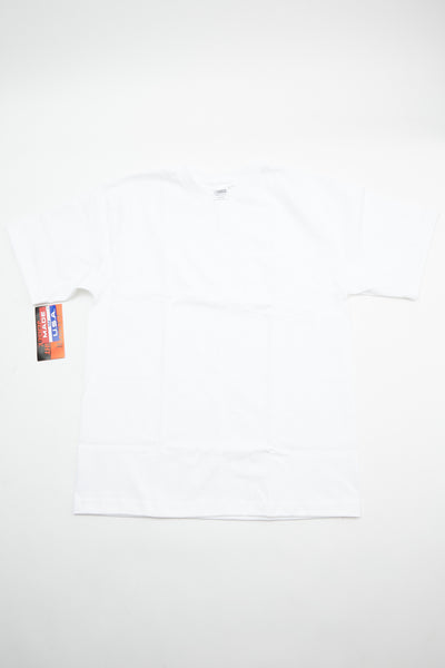 Blank Irregular Mill Grade T-shirts White (12 PC Pack)
