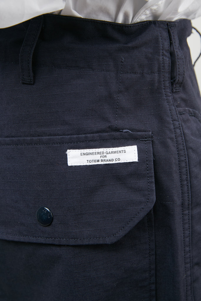 Engineered Garments x Totem EXCLUSIVE Over Pant - Dark Navy Cotton Ripstop