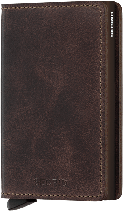 Secrid Slimwallet (Vintage Chocolate) - Totem Brand Co.