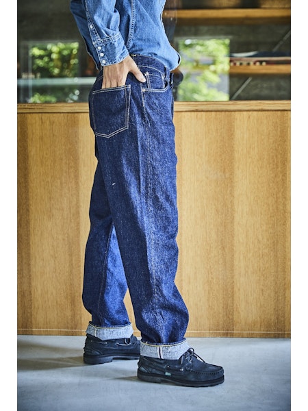 orSlow GRAND DAD'S FIT DENIM PANTS - One Wash – Totem Brand Co.