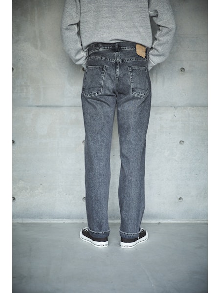 orSlow 105 90'S BLACK DENIM - STONE WASH – Totem Brand Co.