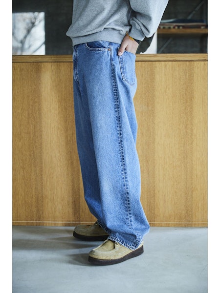 orSlow × BEAMS 別注 Dad's Denim Pants L orSlow 100 Super Dad'S Fit Denim Pants - DENIM USED 95 – Totem