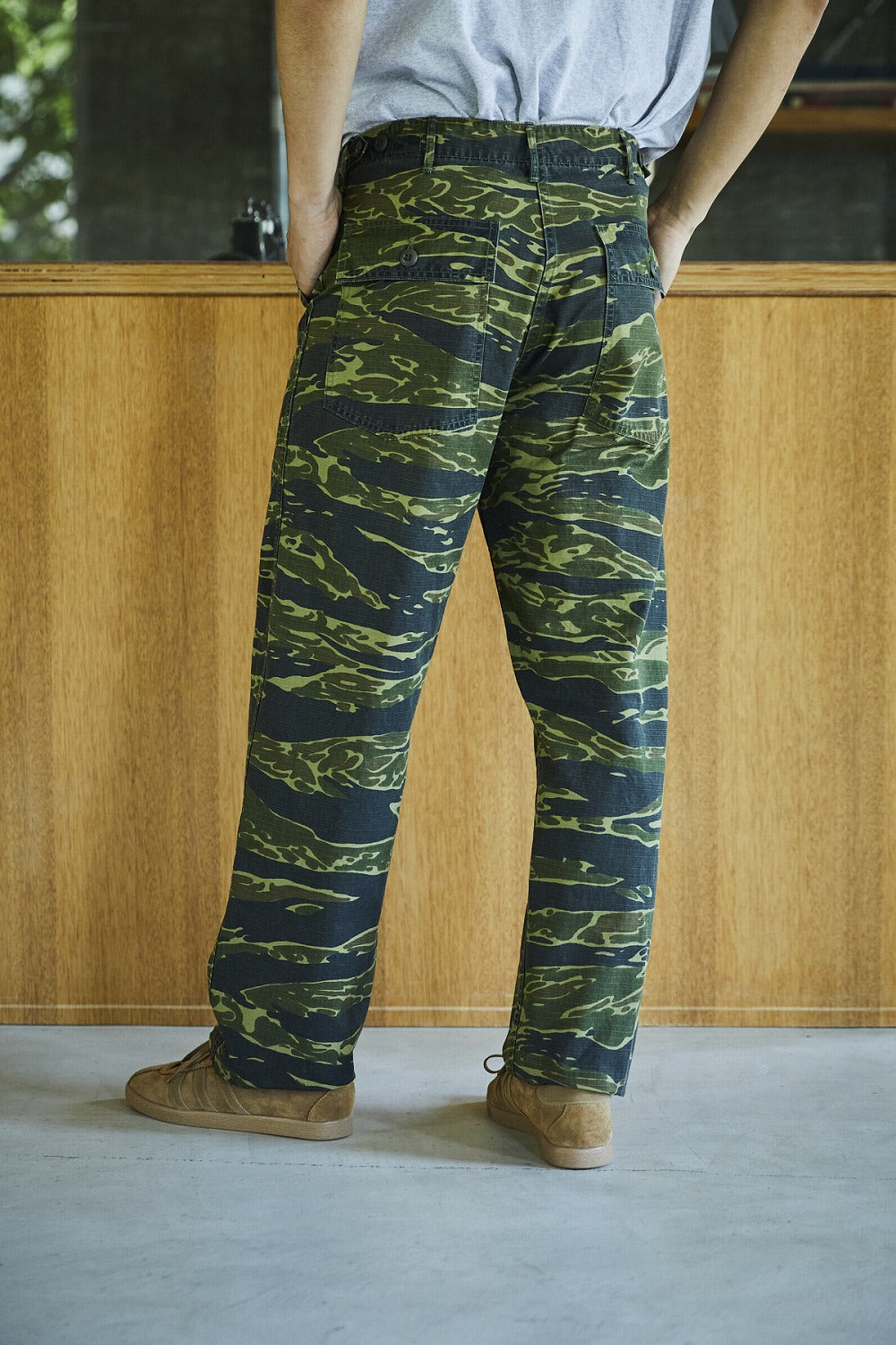 orSlow U.S Army Fatigue Pants (Regular Fit) - TIGER CAMO – Totem