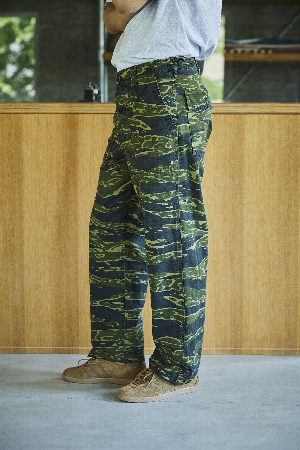 orslow US ARMY Fatigue Pants ウッドランドカモ 迷彩 orSlow U.S Army Fatigue Pants (Regular Fit) - TIGER CAMO – Totem