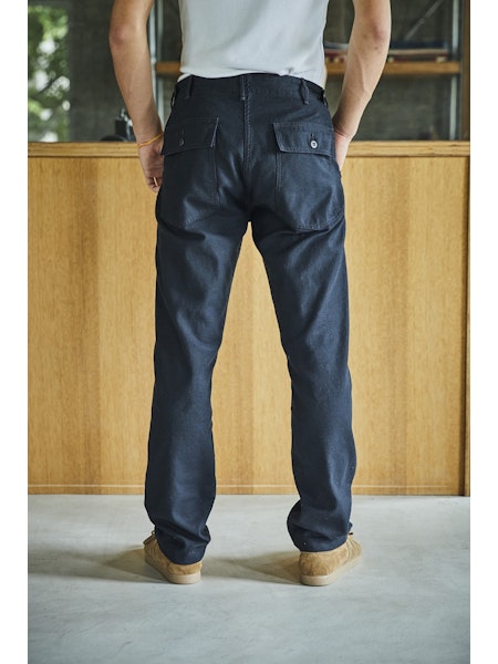 orSlow Slim Fit Fatigue Pants - Black (SS26) – Totem Brand Co.