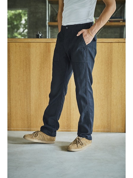 orSlow Slim Fit Fatigue Pants - Black (SS26) – Totem Brand Co.