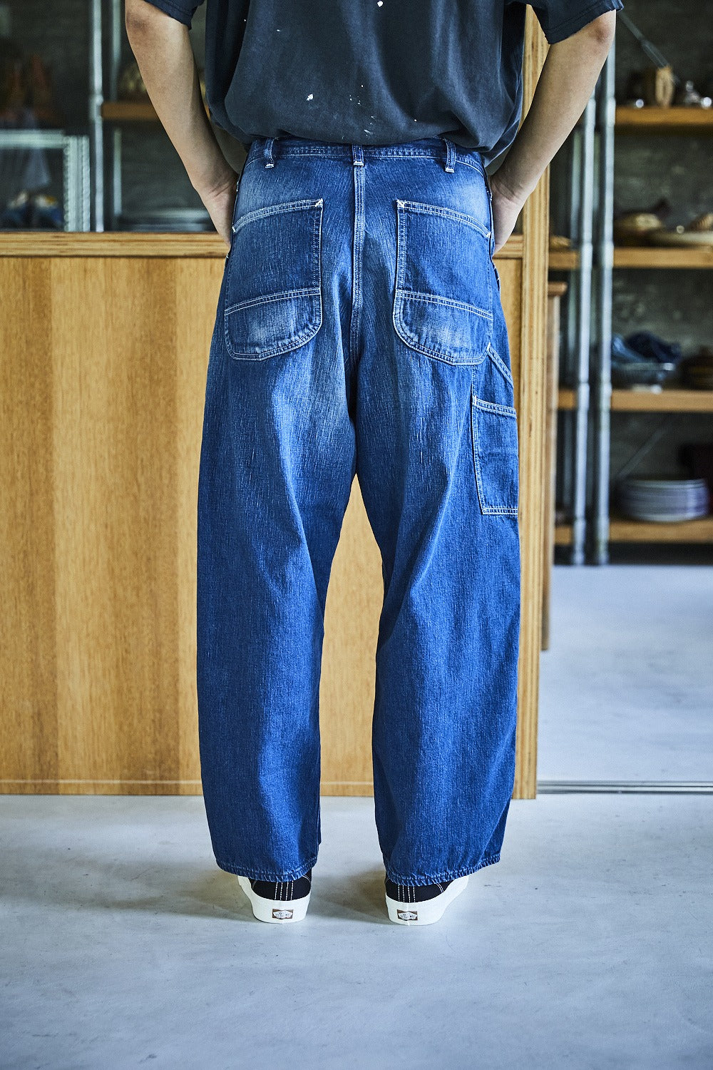 orSlow Wide Fit 30's Painter Pants - Denim Used – Totem Brand Co.