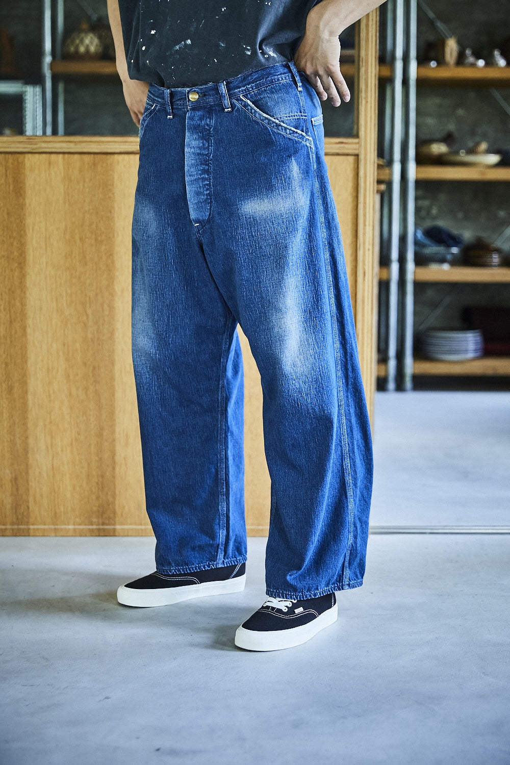 orSlow Wide Fit 30's Painter Pants - Denim Used – Totem Brand Co.