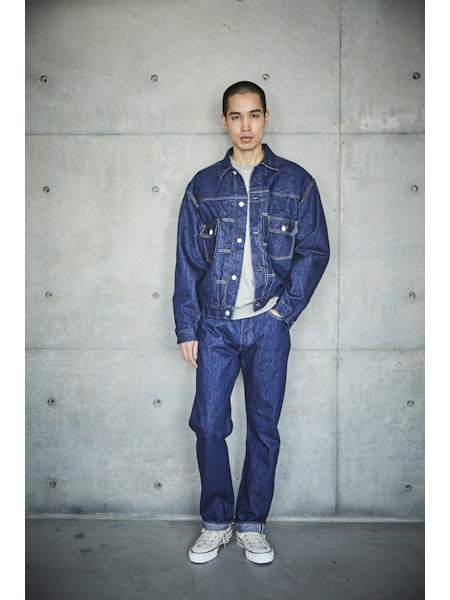 ジャケット・アウター orSlow 1950's 2nd type Denim Jacket orSlow Type2 1950's Denim Jacket in One Wash Curated at Jake and Jones