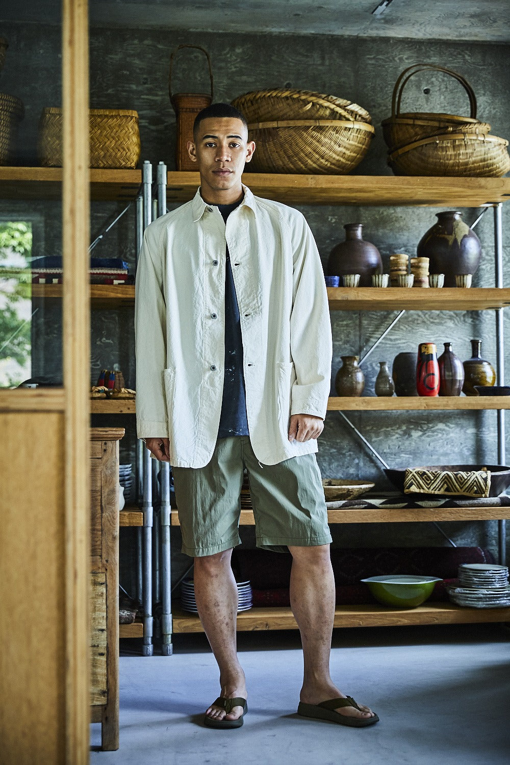 Orslow WWII 40's Denim Coverall - Ecru – Totem Brand Co.