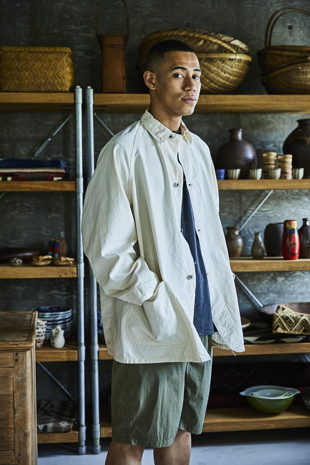 Orslow WWII 40's Denim Coverall - Ecru – Totem Brand Co.