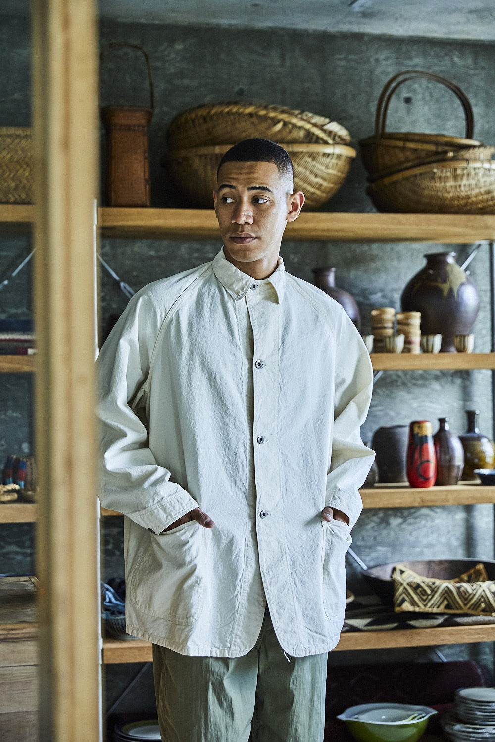 Orslow WWII 40's Denim Coverall - Ecru – Totem Brand Co.