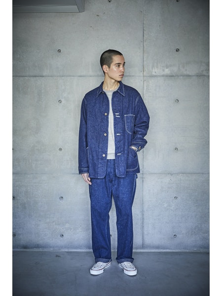 OrSlow 1940's Coverall Denim One Wash - Indigo