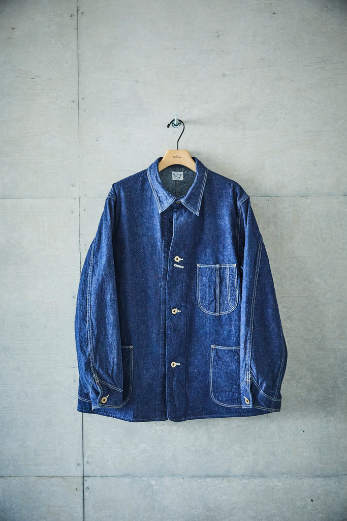 OrSlow 1940's Coverall Denim One Wash - Indigo – Totem Brand Co.