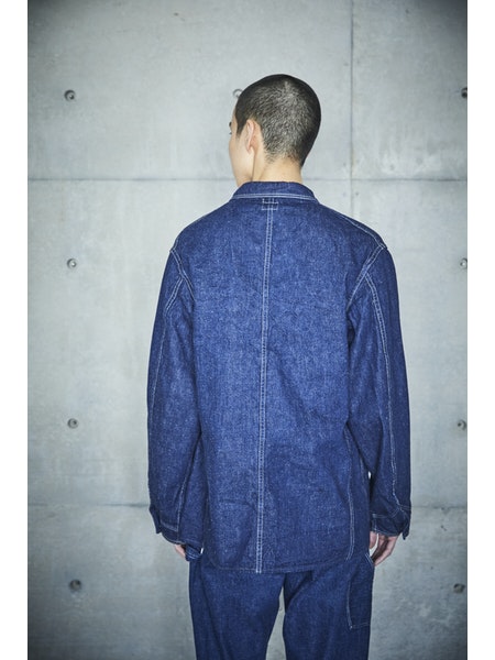 OrSlow 1940's Coverall Denim One Wash - Indigo