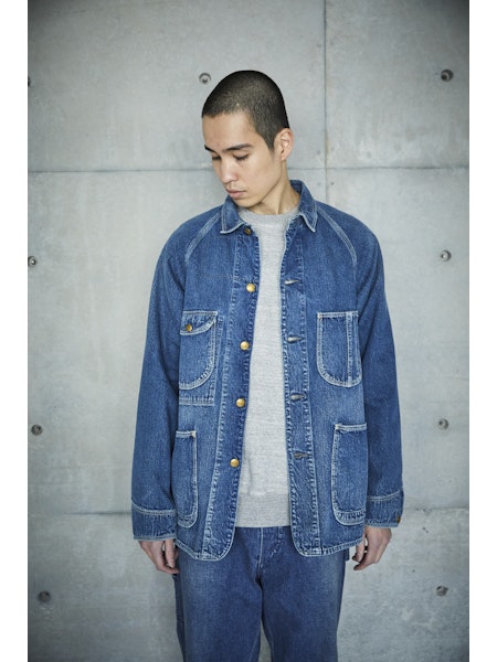 orSlow 1950'S Coverall Used Wash - Used Denim – Totem Brand Co.