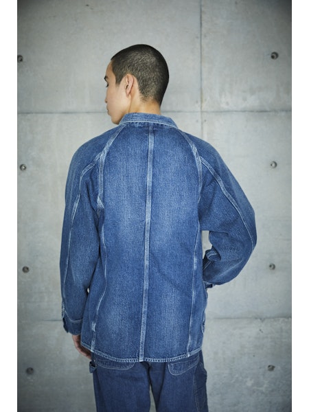 Orslow 50s Coverall Used Wash サイズ1 デニム orSlow 1950'S COVERALL DENIM USED WASH – unexpected store