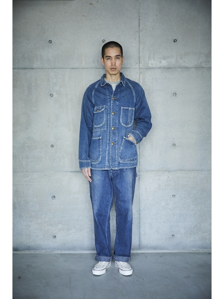 orSlow 1950'S Coverall Used Wash - Used Denim – Totem Brand Co.