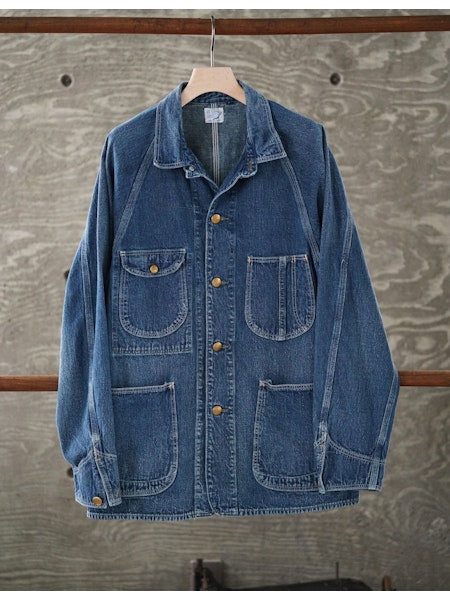 orSlow 1950'S Coverall Used Wash - Used Denim – Totem Brand Co.