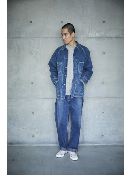 orSlow 1950'S Coverall Used Wash - Used Denim – Totem Brand Co.