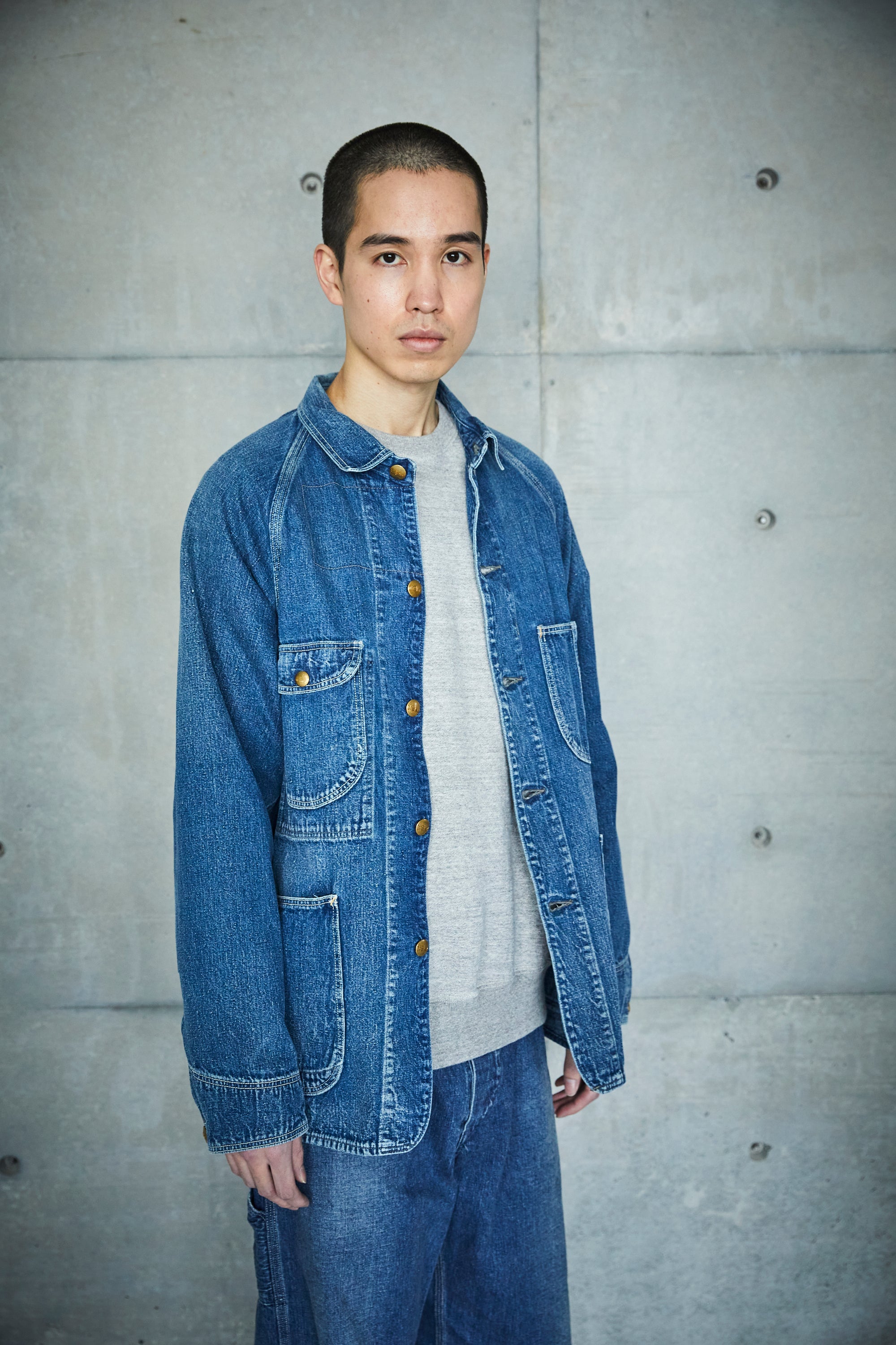 orSlow 1950'S Coverall Used Wash - Used Denim – Totem Brand Co.