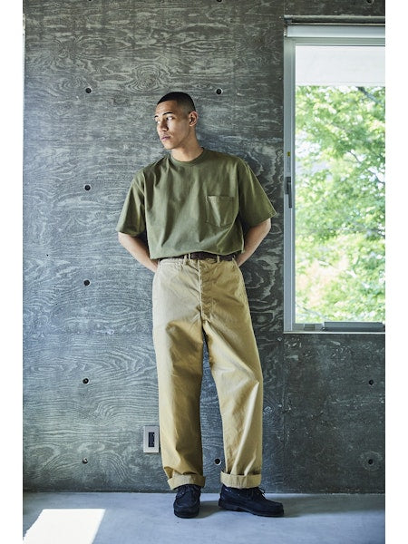orSlow VINTAGE FIT ARMY TROUSERS ダークカーキ orSlow Vintage Fit Army Trousers - Dark Khaki – Totem Brand Co.