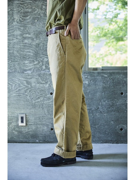 orSlow Vintage Fit Army Trousers - Dark Khaki – Totem Brand Co.