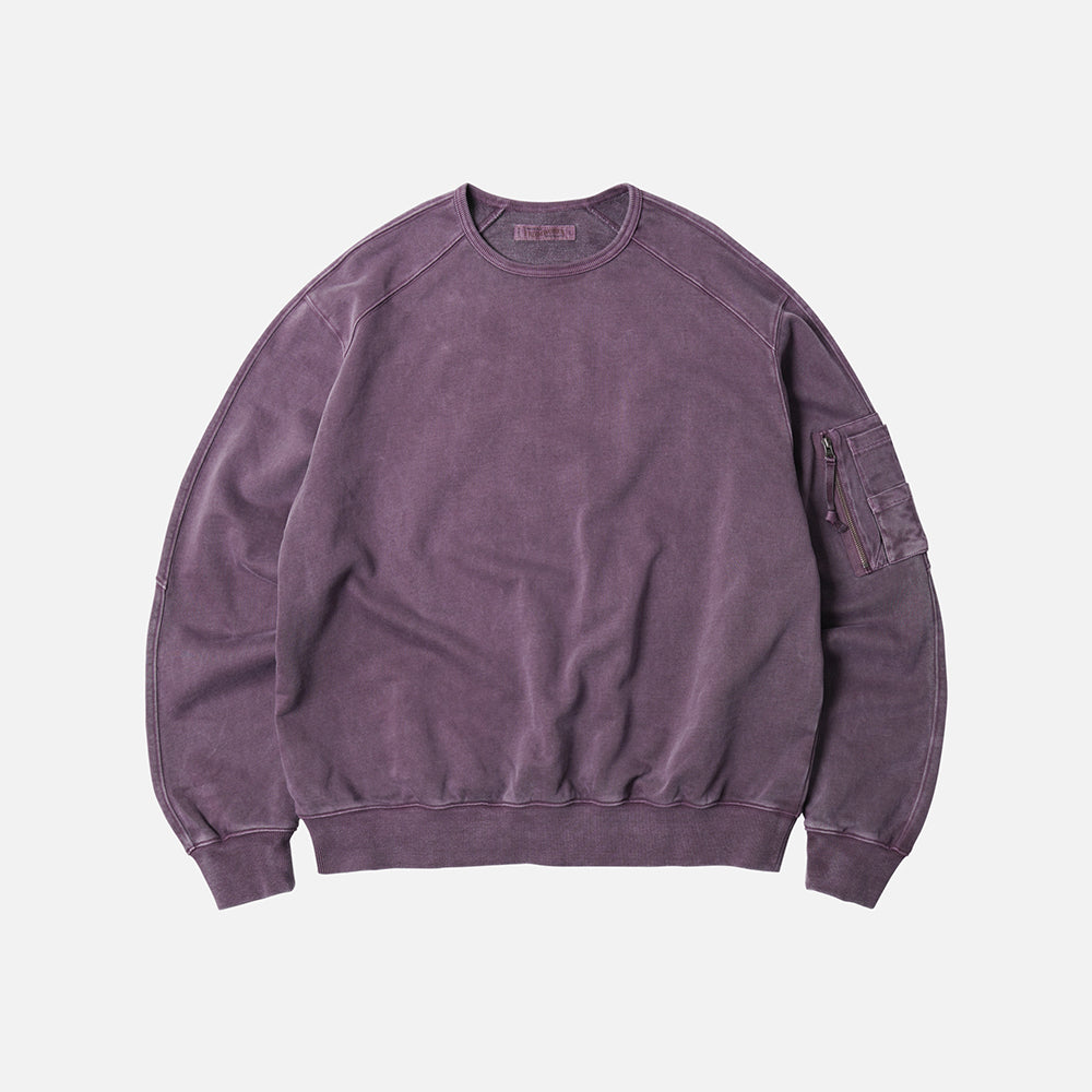 FrizmWORKS - Pigment Dyeing Mil Sweatshirt - Purple