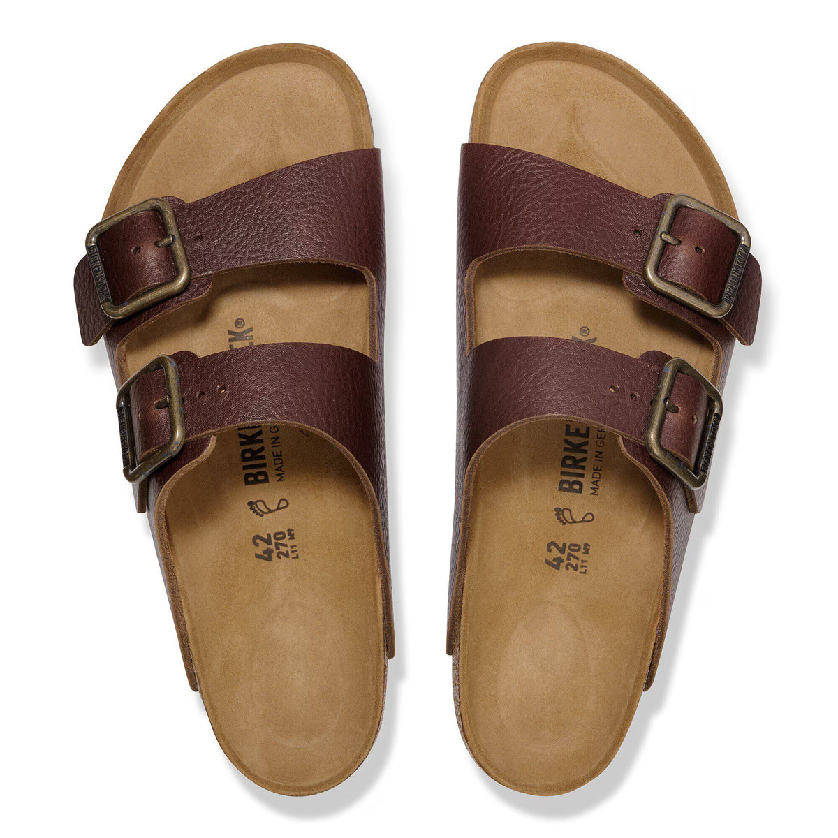 Birkenstock Arizona Wire Buckle Leather Regular - Vintage 
