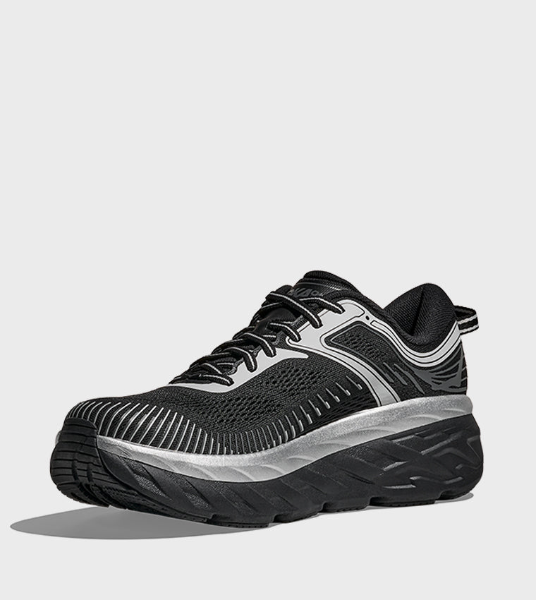 Hoka Men's Bondi 7 - Black / Stardust – Totem Brand Co.