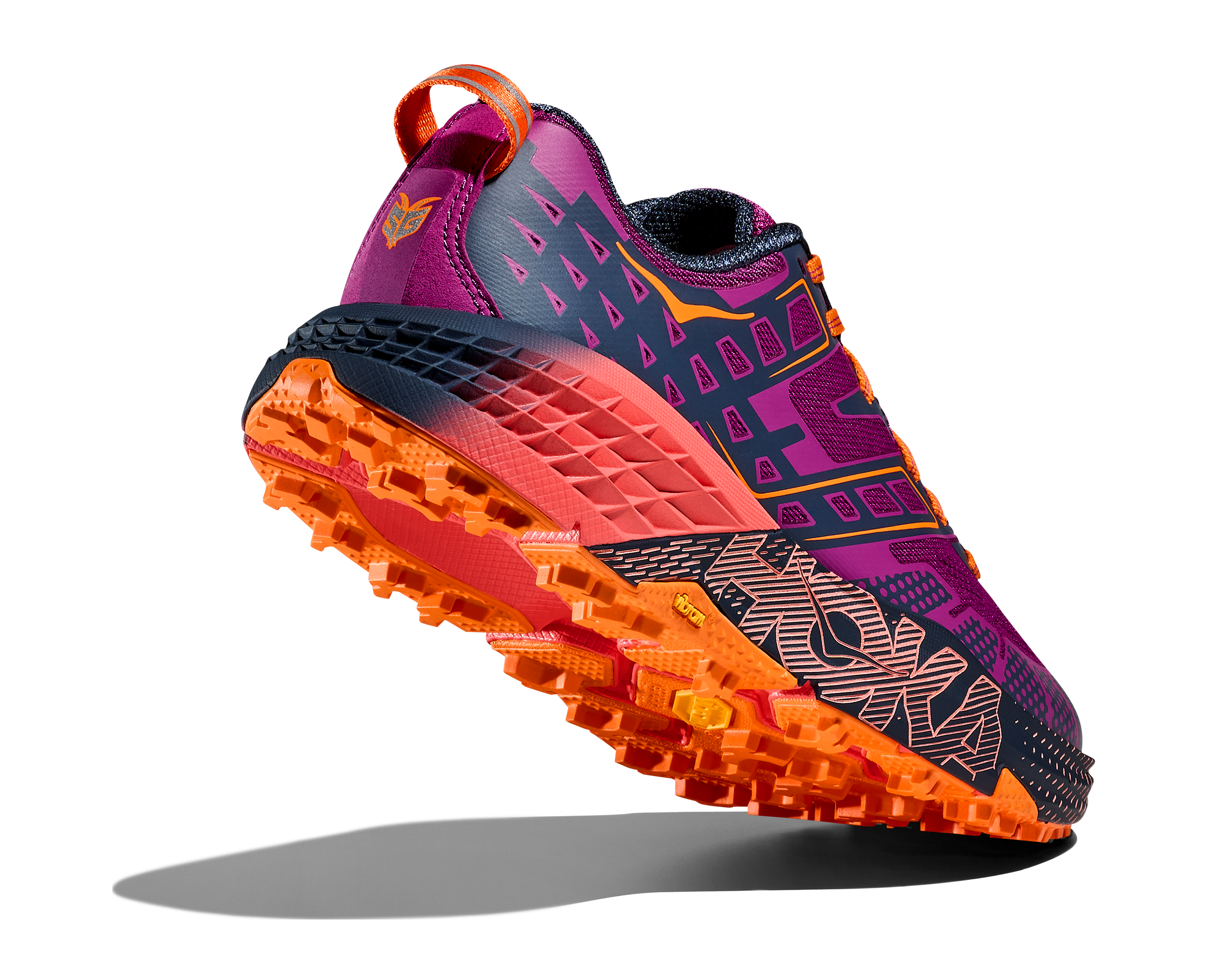 Hoka - U Speedgoat 2 - Wild Flower / Electric Tangerine – Totem Hoka - U Speedgoat 2 - Wild Flower / Electric Tangerine – Totem