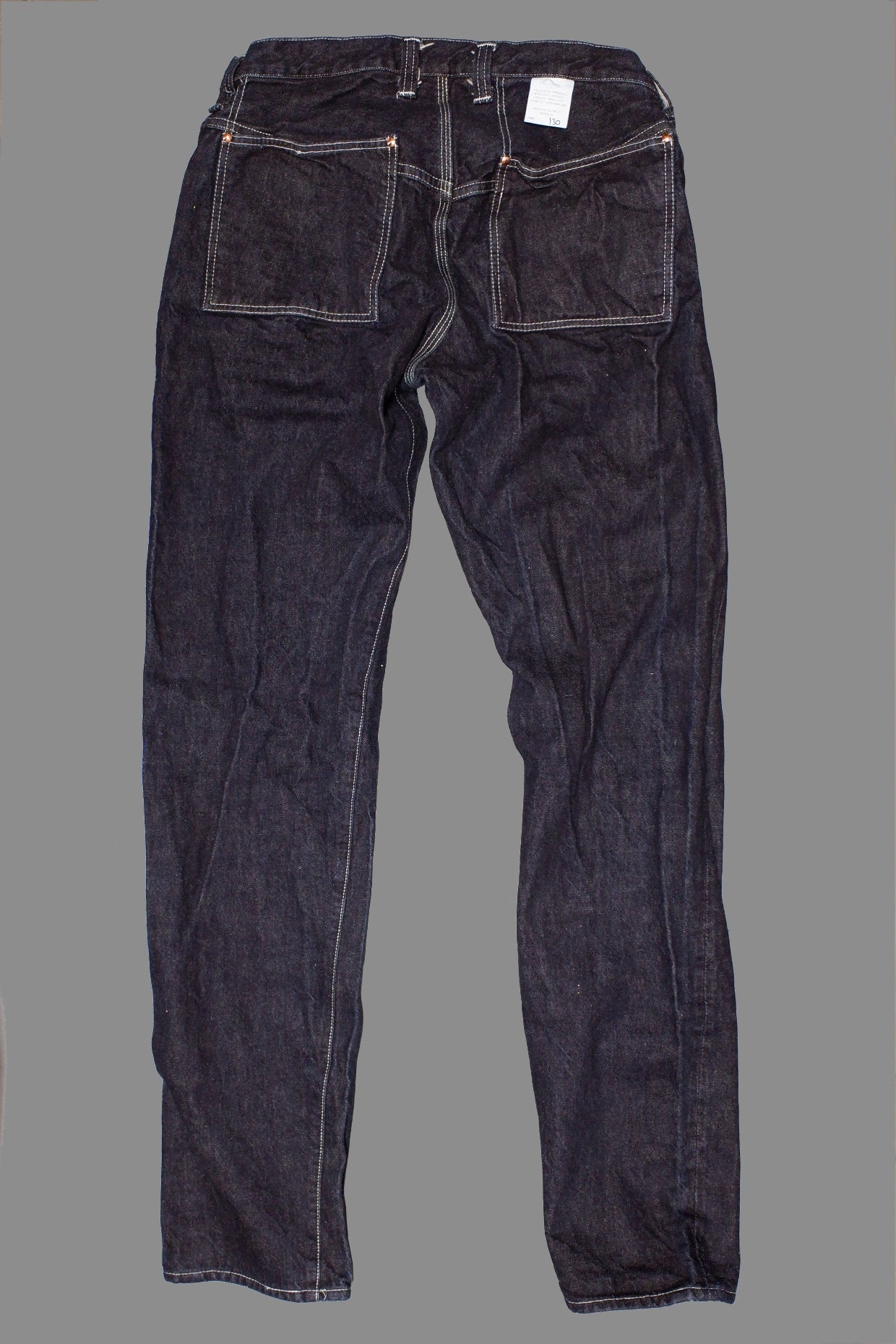 Tender Co. TYPE 130 TAPERED JEANS - Rinsed Selvedge Denim – Totem