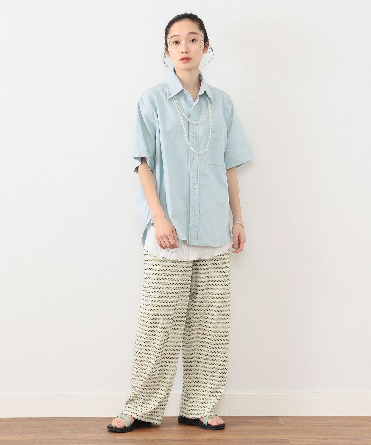 Beams Boy O.BIG B.D Shirt - Green – Totem Brand Co.