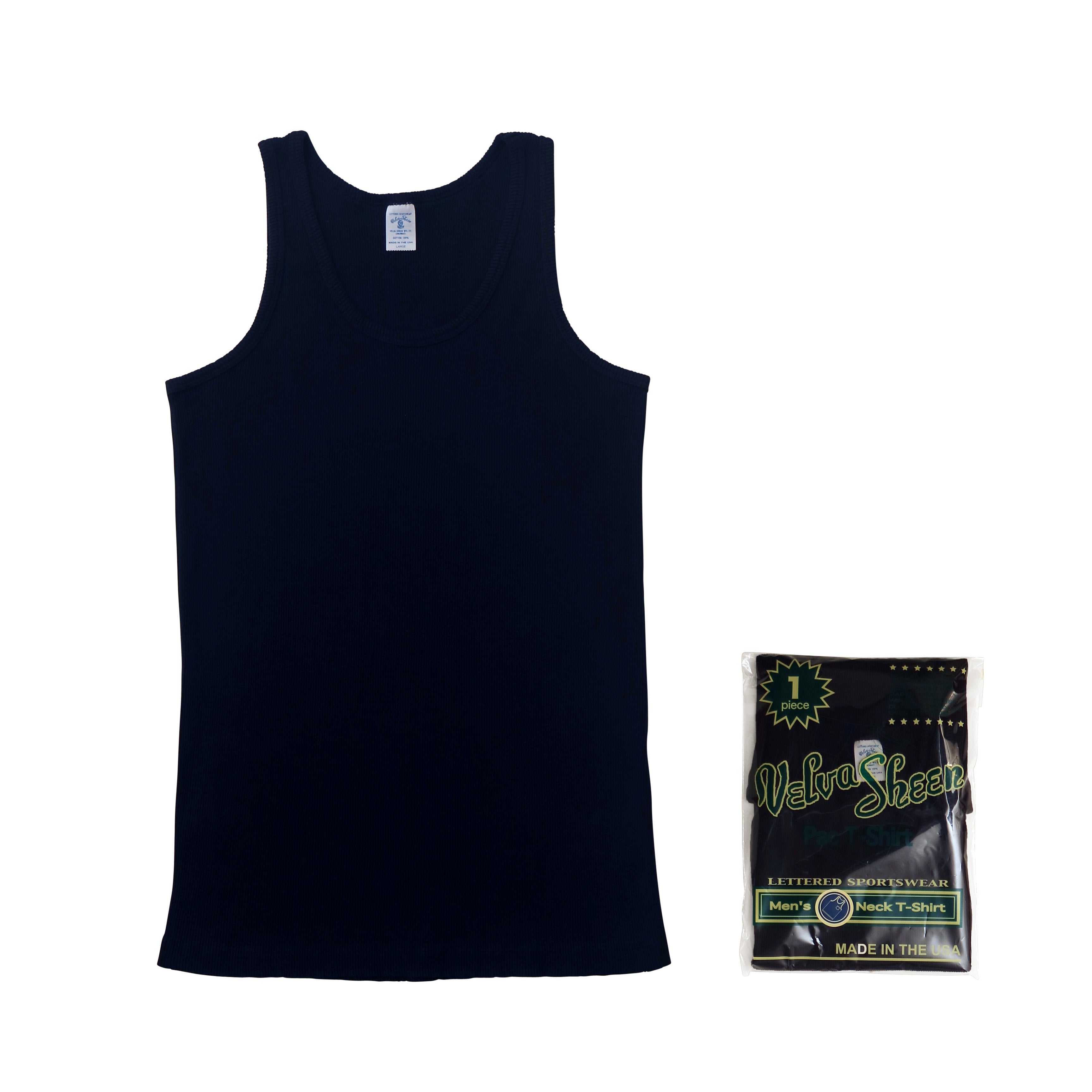 Velva Sheen - Rib Tank Top - Black – Totem Brand Co.
