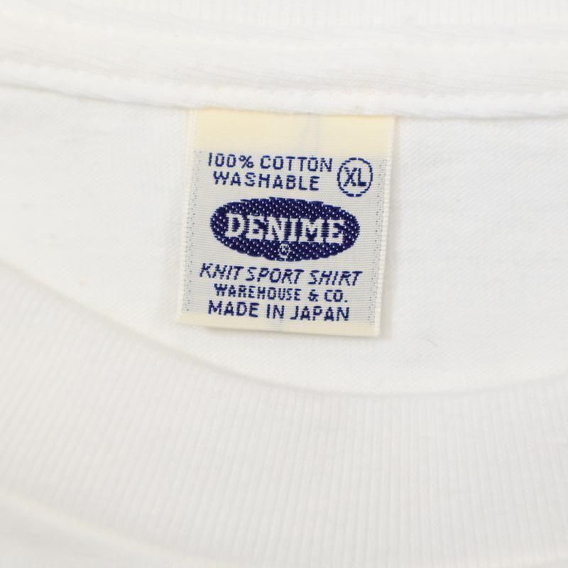 Denime by Warehouse Lot 273 - Crew Neck Pocket Tee - Black – Totem